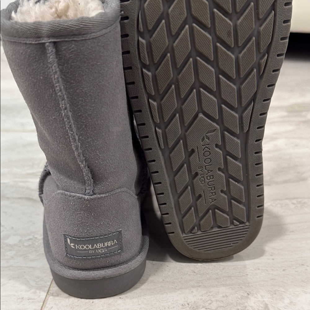 Ugg Koolaburra Gray Kids Boots new without box